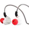 imageLinsoul 7Hz Salnotes Zero HiFi 10mm Dynamic Driver inEar Earphone IEM with Metal Composite Diaphragm Stainless Steel Faceplate Detachable 2Pin OFC Cable Black Without MicWhite