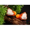 imageLinsoul 7Hz Salnotes Zero HiFi 10mm Dynamic Driver inEar Earphone IEM with Metal Composite Diaphragm Stainless Steel Faceplate Detachable 2Pin OFC Cable Black Without MicOrange