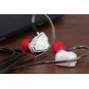 imageLinsoul 7Hz Salnotes Zero HiFi 10mm Dynamic Driver inEar Earphone IEM with Metal Composite Diaphragm Stainless Steel Faceplate Detachable 2Pin OFC Cable Black Without MicWhite