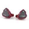 imageLinsoul 7Hz Salnotes Zero HiFi 10mm Dynamic Driver inEar Earphone IEM with Metal Composite Diaphragm Stainless Steel Faceplate Detachable 2Pin OFC Cable Black Without MicRed
