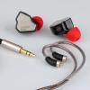 imageLinsoul 7Hz Salnotes Zero HiFi 10mm Dynamic Driver inEar Earphone IEM with Metal Composite Diaphragm Stainless Steel Faceplate Detachable 2Pin OFC Cable Black Without MicBlack