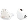 imageLinsoul 7Hz Salnotes Zero HiFi 10mm Dynamic Driver inEar Earphone IEM with Metal Composite Diaphragm Stainless Steel Faceplate Detachable 2Pin OFC Cable Black Without MicWhite