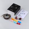 imageLinsoul 7Hz Salnotes Zero HiFi 10mm Dynamic Driver inEar Earphone IEM with Metal Composite Diaphragm Stainless Steel Faceplate Detachable 2Pin OFC Cable Black Without MicRed