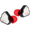 imageLinsoul 7Hz Salnotes Zero HiFi 10mm Dynamic Driver inEar Earphone IEM with Metal Composite Diaphragm Stainless Steel Faceplate Detachable 2Pin OFC Cable Black Without MicBlack