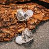 imageLinsoul KZ EDX Pro X in Ear Earphone Single Dynamic Driver HiFi inEar Monitor with Ergonomic Shape Wired Gaming Earbud Detachable Cable for Audiophile Grey with MicClear