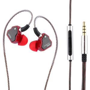 imageLinsoul 7Hz Salnotes Zero HiFi 10mm Dynamic Driver inEar Earphone IEM with Metal Composite Diaphragm Stainless Steel Faceplate Detachable 2Pin OFC Cable Black Without MicRed