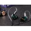 imageLinsoul Kiwi Ears Cadenza in Ear Minitor Green  Kiwi Ears Flex Earbud Tips