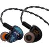imageLinsoul ZiiGaat x Fresh Reviews Arete in Ear Monitor 1DD4BA Hybrid Earphone IEM Wired Gaming Earbuds Studio Monitor Tunning with Detachable IEM Cable for Musician Audiophile WhiteBlue