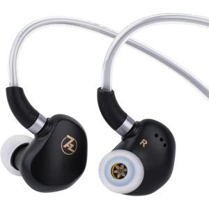 imageLinsoul 7HZ G1 inEar Monitor 10mm DLC Diaphragm Dynamic Driver IEM Earphone Wired Gaming Earbuds with Detachable OFC SilverPlated Cable for Musician Audiophile with MicWith Mic