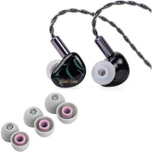 imageLinsoul Kiwi Ears Cadenza in Ear Minitor Green  Kiwi Ears Flex Earbud Tips