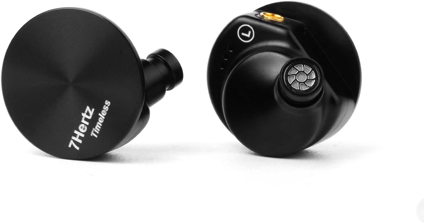 imageLinsoul 7HZ Timeless 142mm Planar HiFi inEar Earphone with CNC Aluminum Shell Detachable MMCX Cable 25mm