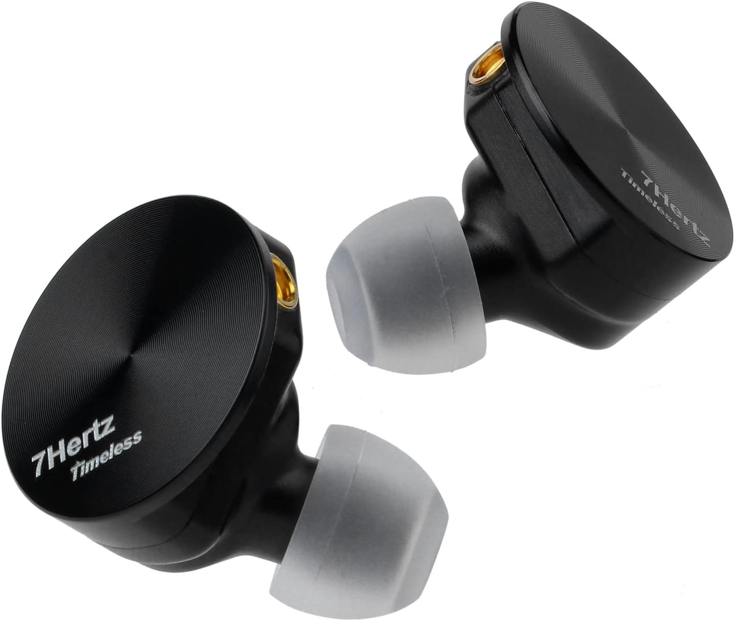 imageLinsoul 7HZ Timeless 142mm Planar HiFi inEar Earphone with CNC Aluminum Shell Detachable MMCX Cable 25mm