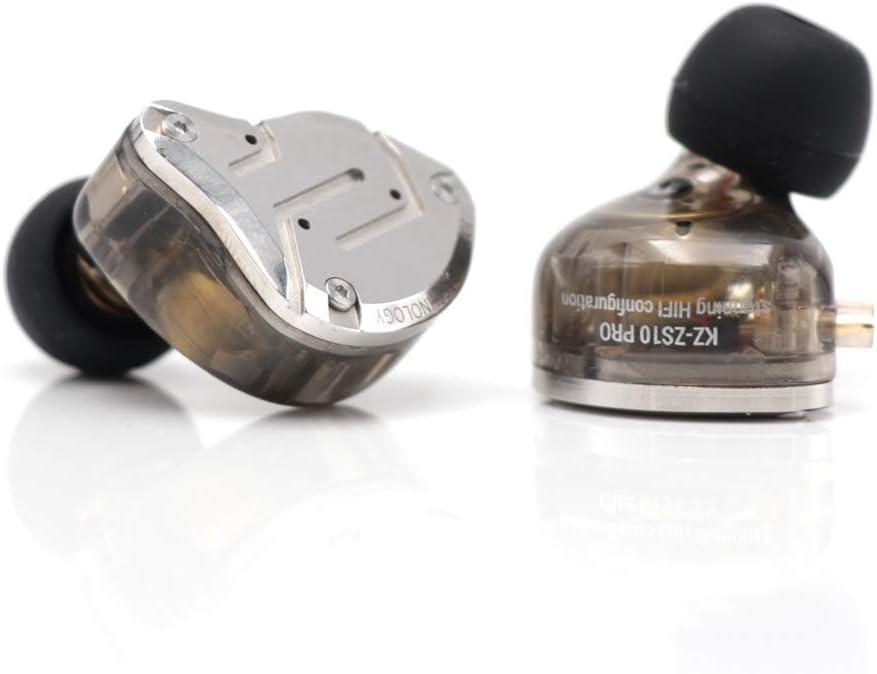 imageLinsoul KZ ZS10 Pro 4BA1DD 5 Driver in Ear MonitorWithout Mic Black  Kiwi Ears Allegro Portable in Ear Monitor Amplifier