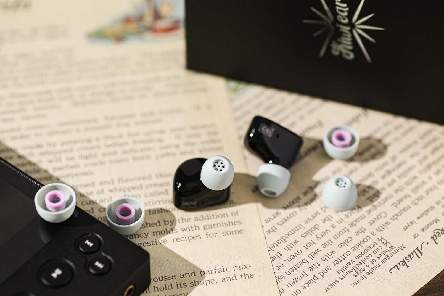 imageLinsoul KZ ZS10 Pro 4BA1DD 5 Driver in Ear MonitorWithout Mic Black  Kiwi Ears Flex Earbud Tips 3 Pairs SML Size