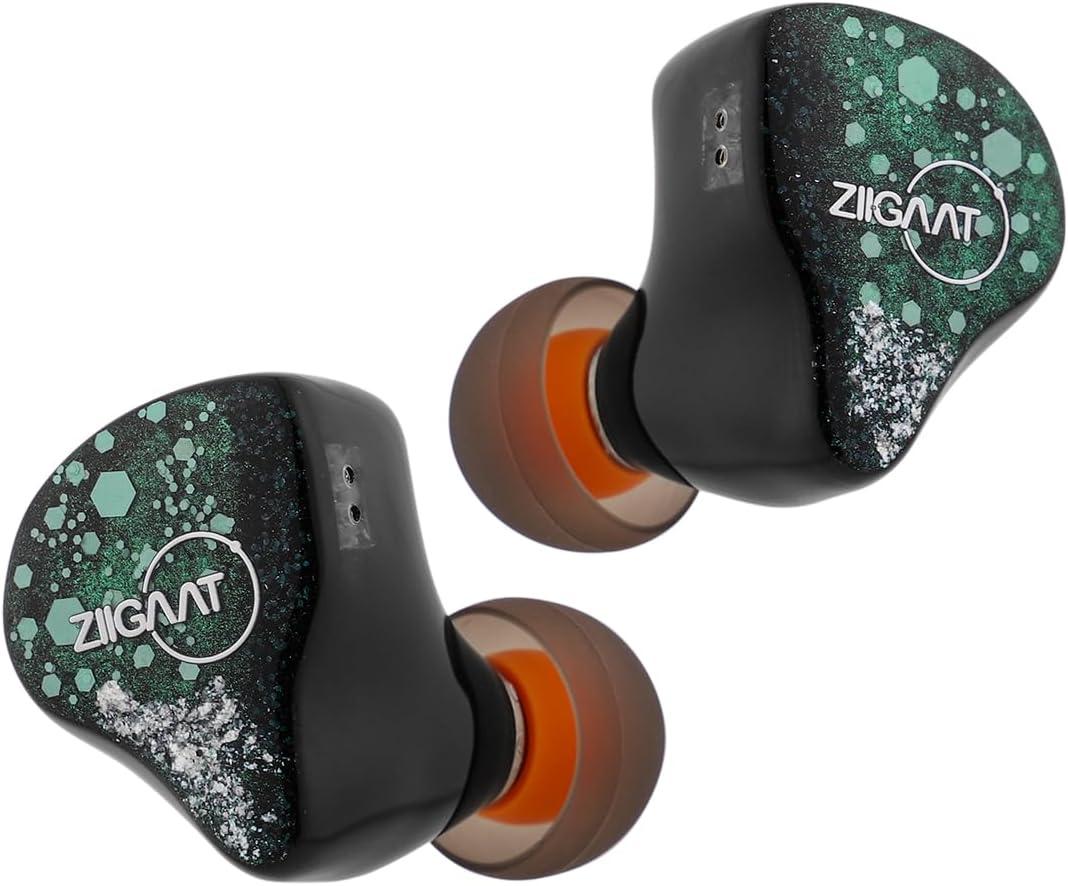 imageLinsoul ZiiGaat Arcanis in Ear Monitor Professional 2DD5BA Hybrid IEM Earphone Gaming Earbuds HiFi Wired Earbuds with Detachable Cable for Musicians Audiophiles