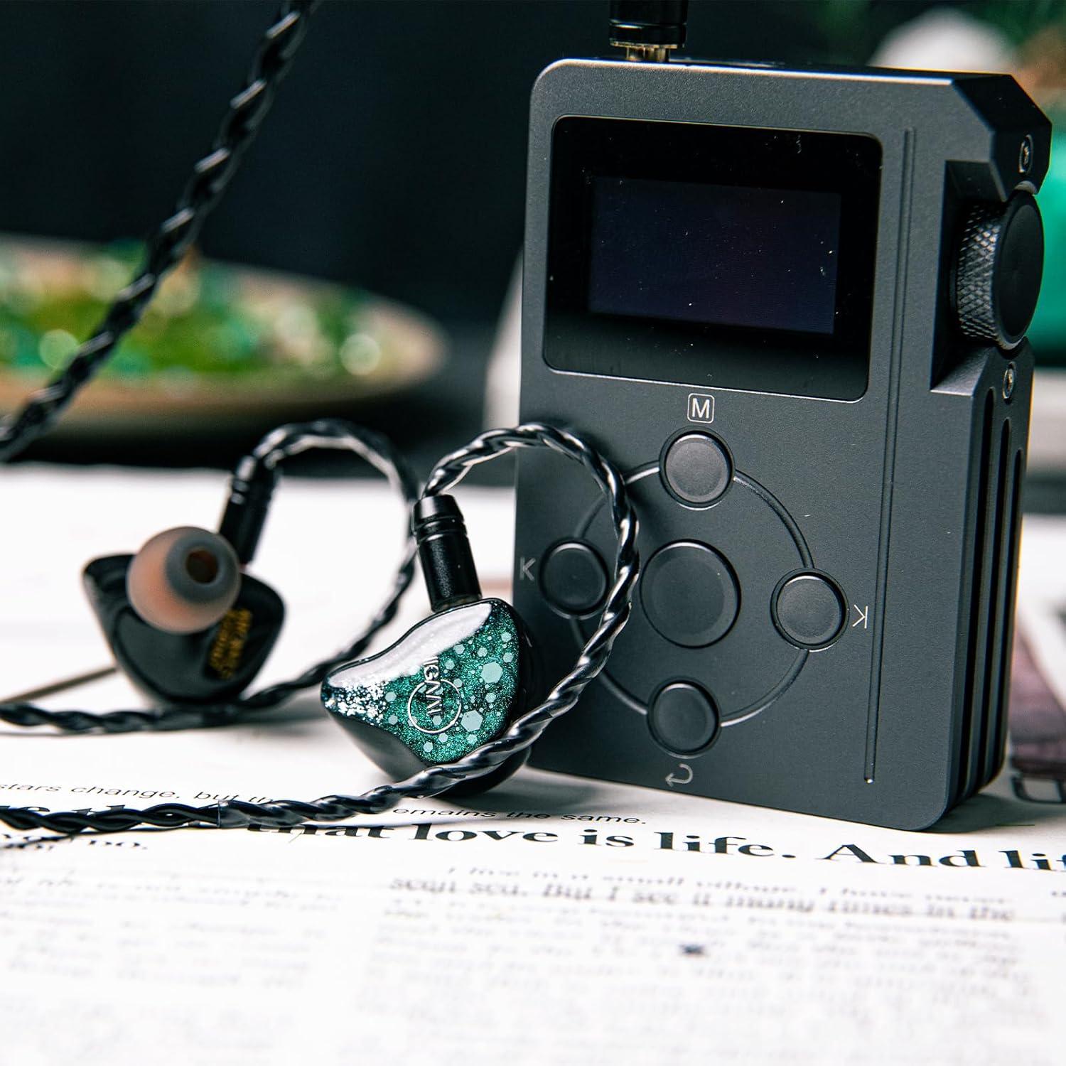 imageLinsoul ZiiGaat Arcanis in Ear Monitor Professional 2DD5BA Hybrid IEM Earphone Gaming Earbuds HiFi Wired Earbuds with Detachable Cable for Musicians Audiophiles