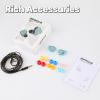imageLinsoul 7Hz x Crinacle Zero2 in Ear Monitor Updated 10mm Dynamic Driver IEM Wired Earbuds Earphones Gaming Earbuds OFC IEM Cable with Microphone for Musician BlueBlue