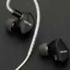 imageLinsoul Kefine Klean in Ear Monitor10mm DLC Diaphragm Dynamic Driver HiFi IEM HeadphonesWired Gaming Earbuds with Replaceable Tuning Nozzles Detachable SilverPlated Cable for Musician Audiophile
