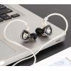 imageLinsoul QKZ x HBB 10mm TitaniumCoated Diaphragm HiFi inEar Monitor Earphones with SemiOpen Cavity Detachable Recessed 2Pin SilverPlated Cable Noise Canceling for AudiophileWithout MicWithout Mic