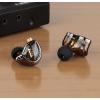 imageLinsoul QKZ x HBB 10mm TitaniumCoated Diaphragm HiFi inEar Monitor Earphones with SemiOpen Cavity Detachable Recessed 2Pin SilverPlated Cable Noise Canceling for AudiophileWithout MicWith Mic