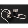 imageLinsoul QKZ x HBB 10mm TitaniumCoated Diaphragm HiFi inEar Monitor Earphones with SemiOpen Cavity Detachable Recessed 2Pin SilverPlated Cable Noise Canceling for AudiophileWithout MicWith Mic