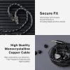 imageLinsoul Tripowin x 0DiBi Vivace in Ear Monitor 10mm Titanium Diaphragm Dynamic Driver IEM HiFi Wired Earbuds Earphone Gaming Earbuds with 2Pin Detachable Cable for Musicians Audio Enthusiasts