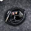 imageLinsoul ZiiGaat Lush in Ear Monitor 1DD4BA Hybrid Earphone IEM Studio Monitor Tunning Wired Earbuds with Detachable Cable for Professional Music Engineers Audiophiles SilverSilver