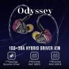 imageLinsoul ZiiGaat Odyssey InEar Monitor 1DD3BA Hybrid IEM Earphone Wired Gaming Earbuds Professional Sound Isolating Innerear Monitors with Detachable IEM Cable for Basslovers Musician Audiophile