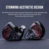 imageLinsoul ZiiGaat Odyssey InEar Monitor 1DD3BA Hybrid IEM Earphone Wired Gaming Earbuds Professional Sound Isolating Innerear Monitors with Detachable IEM Cable for Basslovers Musician Audiophile