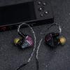 imageLinsoul ZiiGaat Odyssey InEar Monitor 1DD3BA Hybrid IEM Earphone Wired Gaming Earbuds Professional Sound Isolating Innerear Monitors with Detachable IEM Cable for Basslovers Musician Audiophile