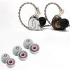 imageLinsoul KZ ZS10 Pro 4BA1DD 5 Driver in Ear MonitorWithout Mic Black  Kiwi Ears Flex Earbud Tips 3 Pairs SML Size