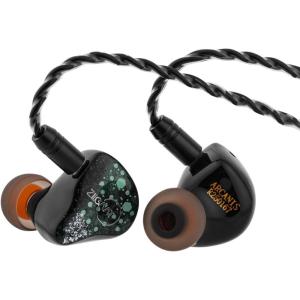 imageLinsoul ZiiGaat Arcanis in Ear Monitor Professional 2DD5BA Hybrid IEM Earphone Gaming Earbuds HiFi Wired Earbuds with Detachable Cable for Musicians Audiophiles