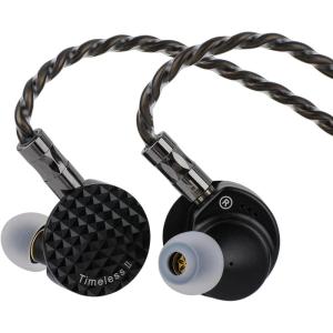 imageLinsoul 7Hz Timeless II in Ear Monitor Upgraded 145mm Planar Magnetic Driver IEM Wired Earbuds with Tunable Nozzle and 7N OCC IEM Cable for Musician Audiophile Timeless II
