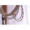 imageLinsoul C8 8Core Silver Copper Foil Braided Earphone Replacement Upgrade Cable Tinsel Silver Copper Wire for KZ ZSN Pro ZS10 Pro NF2u with Mic 35mm Plug 2 pin 078mm Connector
