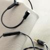imageLinsoul KINERA Celest RUYI Microphone Cable 35mm Aux Mic Cable Volume Control Compatible with 2pin 078mm IEMs for Audiophile Studio Musician Mobile Phone Game Live Streaming 078mm 2pin Black
