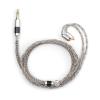 imageLinsoul Tripowin Zonie IEM Cable 16 Core Silver Plated Earphone Upgraded Cords 125m SPC in Ear Monitor Cable for 7HZ Timeless AE TINHIFI T2 PRO T3 T4MMCX 35mmGoldGrey