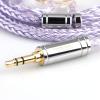 imageLinsoul Tripowin Zonie IEM Cable 16 Core Silver Plated Earphone Upgraded Cords 125m SPC in Ear Monitor Cable for 7HZ Timeless AE TINHIFI T2 PRO T3 T4MMCX 35mmGoldLavender
