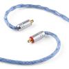imageLinsoul Tripowin Zonie IEM Cable 16 Core Silver Plated Earphone Upgraded Cords 125m SPC in Ear Monitor Cable for 7HZ Timeless AE TINHIFI T2 PRO T3 T4MMCX 35mmGoldBlue