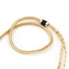 imageLinsoul Tripowin Zonie IEM Cable 16 Core Silver Plated Earphone Upgraded Cords 125m SPC in Ear Monitor Cable for 7HZ Timeless AE TINHIFI T2 PRO T3 T4MMCX 35mmGoldGold
