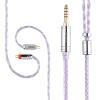imageLinsoul Tripowin Zonie IEM Cable 16 Core Silver Plated Earphone Upgraded Cords 125m SPC in Ear Monitor Cable for 7hz Zero2 Orchestra Lite Cadenza Hype4 Supermix42pin 078mm 44mmBlueLavender