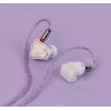 imageLinsoul Tripowin Zonie IEM Cable 16 Core Silver Plated Earphone Upgraded Cords 125m SPC in Ear Monitor Cable for 7hz Zero2 Orchestra Lite Cadenza Hype4 Supermix42pin 078mm 44mmBlueLavender