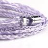 imageLinsoul Tripowin Zonie IEM Cable 16 Core Silver Plated Earphone Upgraded Cords 125m SPC in Ear Monitor Cable for 7hz Zero2 Orchestra Lite Cadenza Hype4 Supermix42pin 078mm 44mmBlueLavender