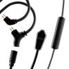 imageLinsoul KINERA Celest RUYI Microphone Cable 35mm Aux Mic Cable Volume Control Compatible with 2pin 078mm IEMs for Audiophile Studio Musician Mobile Phone Game Live Streaming 078mm 2pin Black