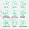 imageLinsoul KZ AS16 Pro Wired Earbuds 16BA Balanced Armature Drivers Earphones HiFi Bass in Ear Monitor Earphones with Detachable 075mm 2 pin Cable Black with MicBlack