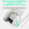 imageLinsoul KZ AS16 Pro Wired Earbuds 16BA Balanced Armature Drivers Earphones HiFi Bass in Ear Monitor Earphones with Detachable 075mm 2 pin Cable Black with MicCyan