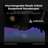 imageLinsoul Kefine Klean in Ear Monitor10mm DLC Diaphragm Dynamic Driver HiFi EarphonesWired Gaming Earbuds Kiwi Ears Allegro Mini Portable IEM DAC in Ear Monitor Amplifier