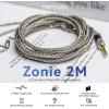 imageLinsoul Kiwi Ears Aether in Ear Monitor 153mm Large Planar Driver IEM Earphone Tripowin Zonie IEM Cable 2m Long Earbud Cord 16 Core Silver Plated Earphone Cable2Pin