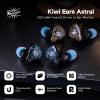 imageLinsoul Kiwi Ears Astral 1DD6BA Hybrid in Ear Monitor Wired Earbuds HiFi Studio Recording ampampMixing Earphone Portable Gaming IEMs for Professional Music Engineers Audiophiles BlueBlue