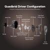 imageLinsoul Kiwi Ears Septet in Ear Monitor 1DD  4BA  1 Planar  1 PZT Quadbrid IEM Earphones HiFi Wired Earbuds Gaming Earbuds with 35mm44mm Modular Cable for Musicians Audiophiles