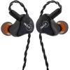 imageLinsoul ZiiGaat Lush in Ear Monitor 1DD4BA Hybrid Earphone IEM Studio Monitor Tunning Wired Earbuds with Detachable Cable Silver Blue  Kiwi Ears Allegro Pro Upgraded IEM Earphone DACAMP